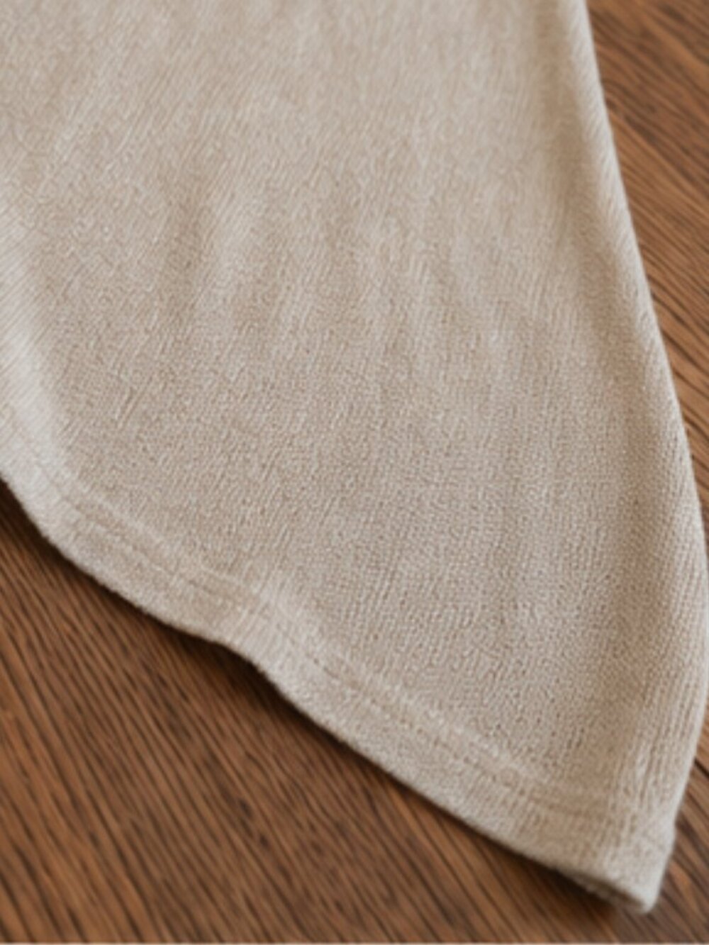J. Jill Linen-Blend V-Neck Tunic Tank in Light Taupe - Picture 6 of 9